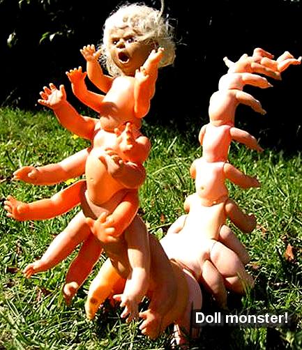 Awesome doll monster rawr