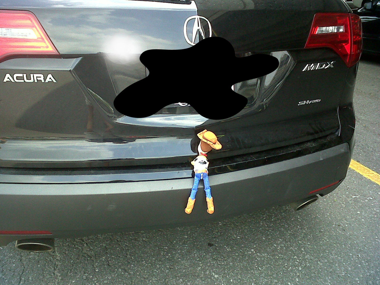 Woody almost got left behind...