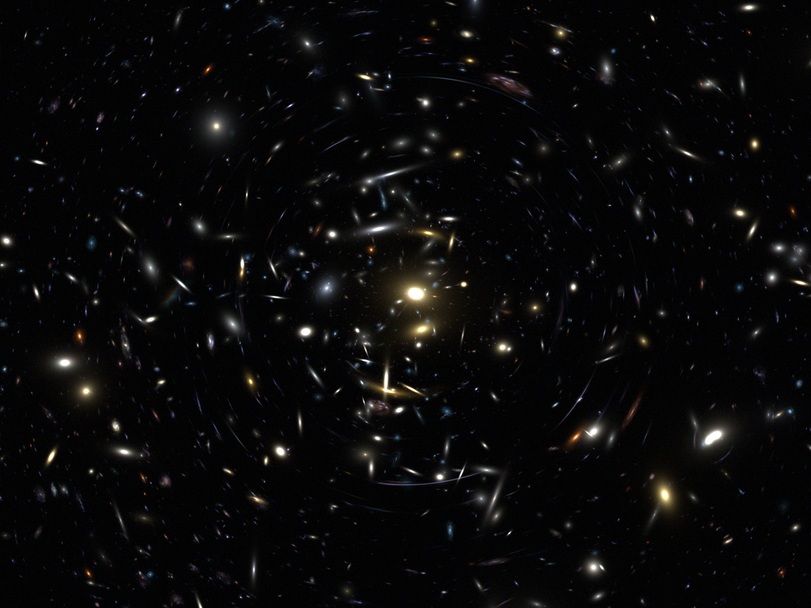 Hubble Deep Field View