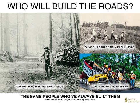 The same people who have always built them.