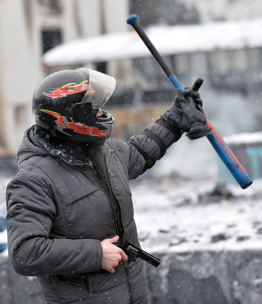 ukraine protests weapon