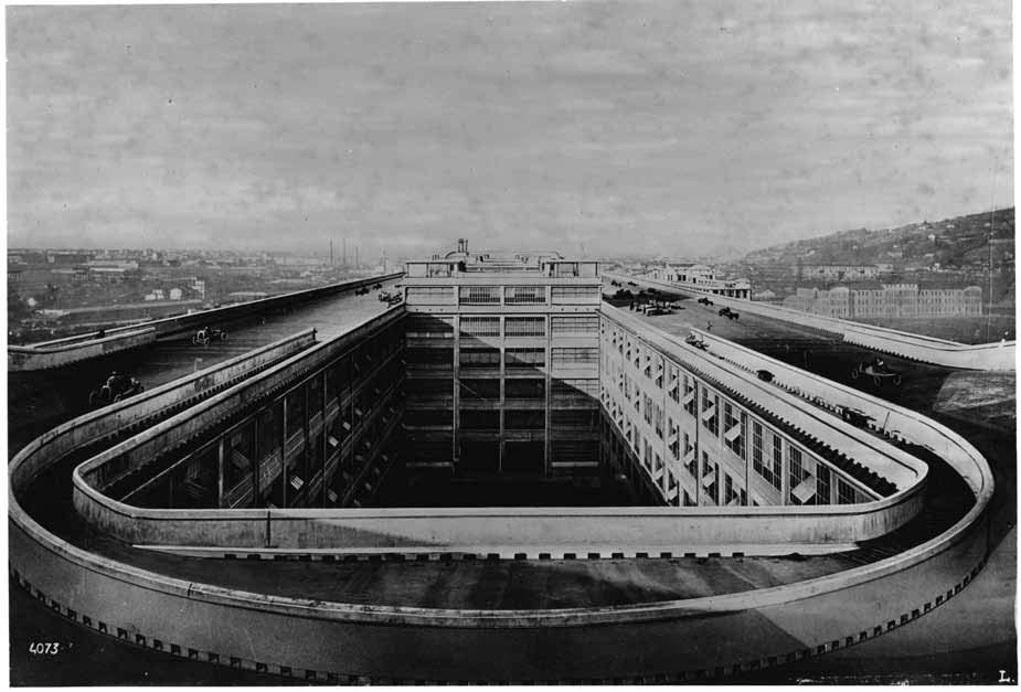 Racetrack on Top of First Fiat Factory