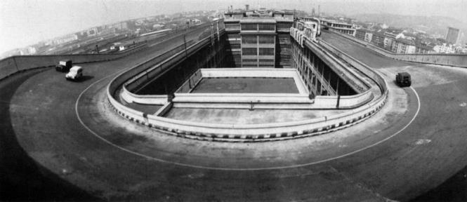Racetrack on Top of First Fiat Factory