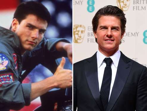 Tom Cruise (1986, 2015)