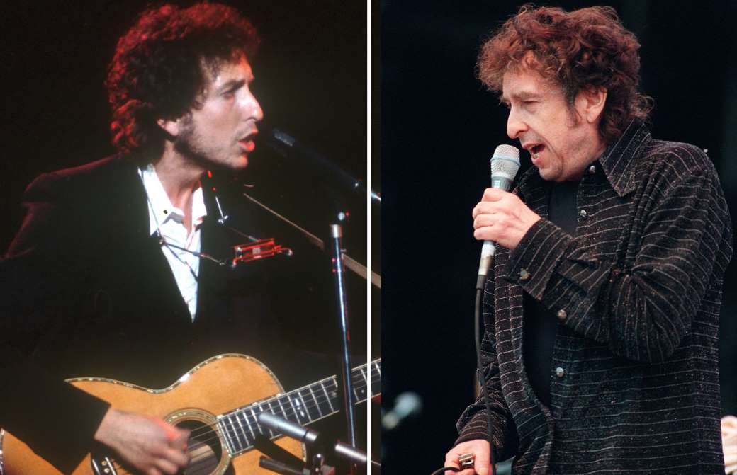 bob dylan then and now