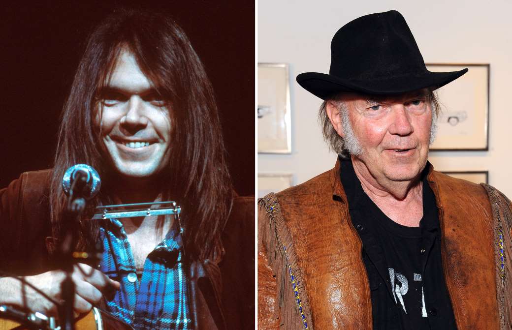 neil young then and now -