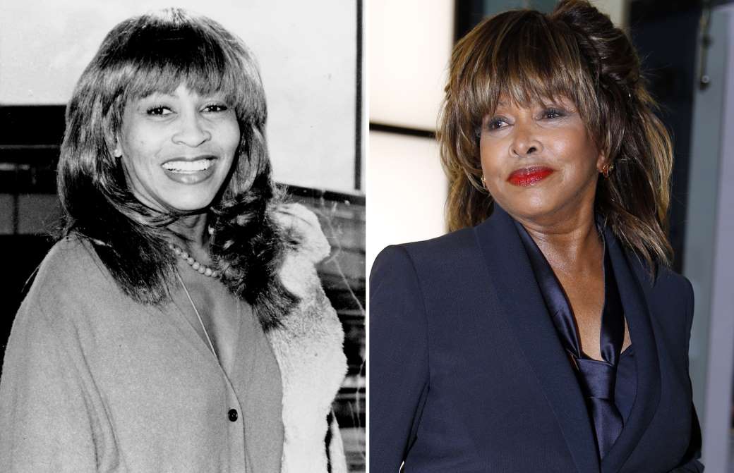 tina turner then and now