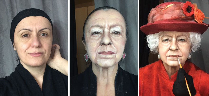 16 Pics Of An Amazing Artist Transforming Herself Into Famous Characters