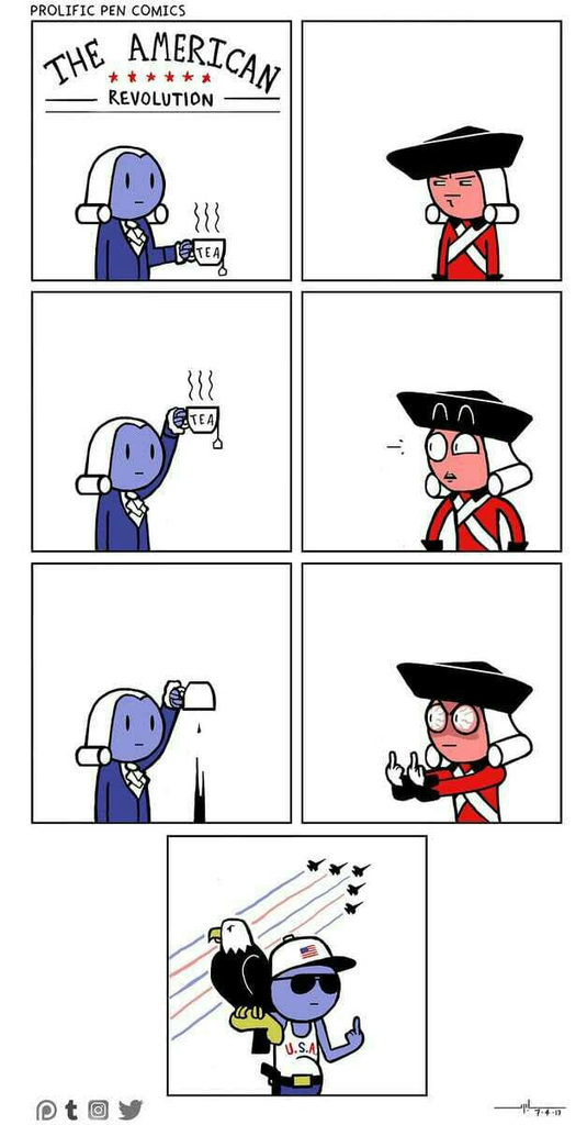 american revolution funny - Prolific Pen Comics The America Tan Revolution nn