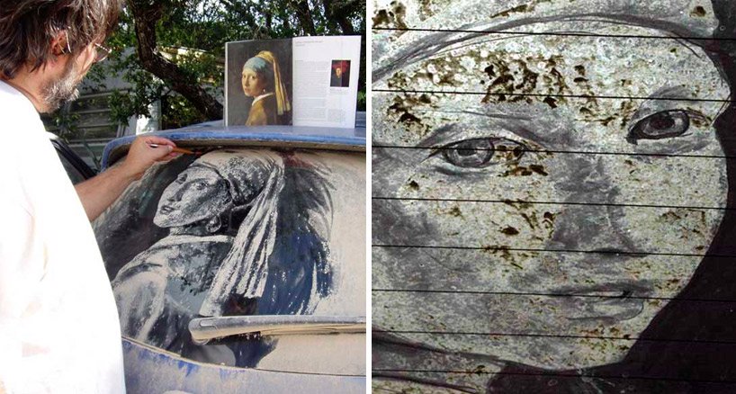 23 Examples of Dirty Car Art