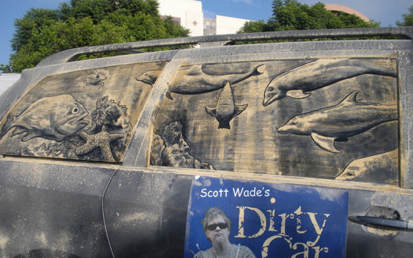 23 Examples of Dirty Car Art