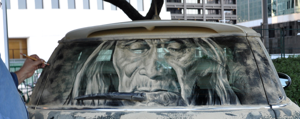 23 Examples of Dirty Car Art