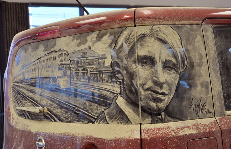 23 Examples of Dirty Car Art