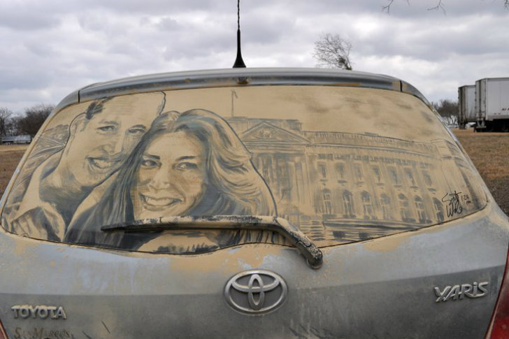 23 Examples of Dirty Car Art