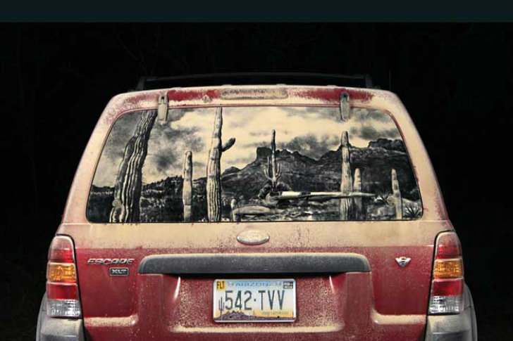 23 Examples of Dirty Car Art