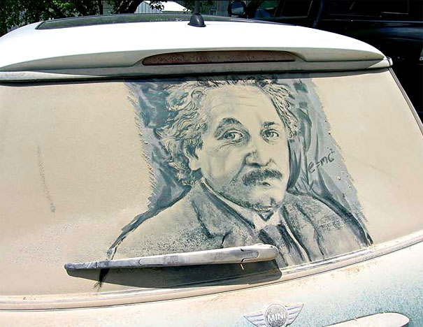 23 Examples of Dirty Car Art