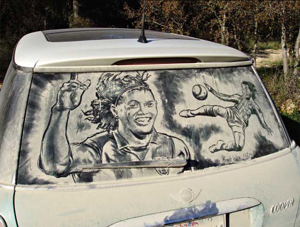 23 Examples of Dirty Car Art