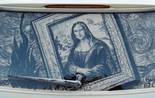 23 Examples of Dirty Car Art