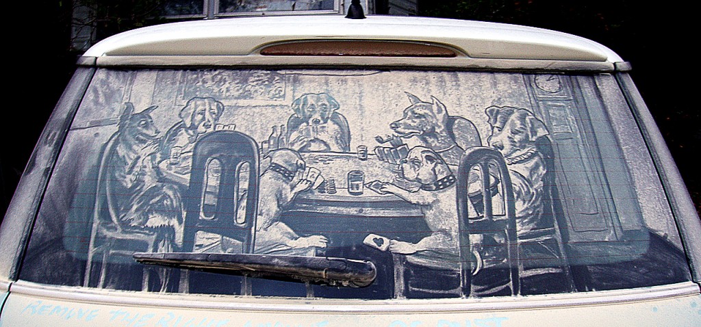 23 Examples of Dirty Car Art