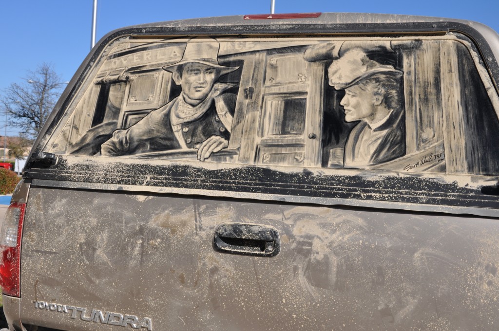 23 Examples of Dirty Car Art