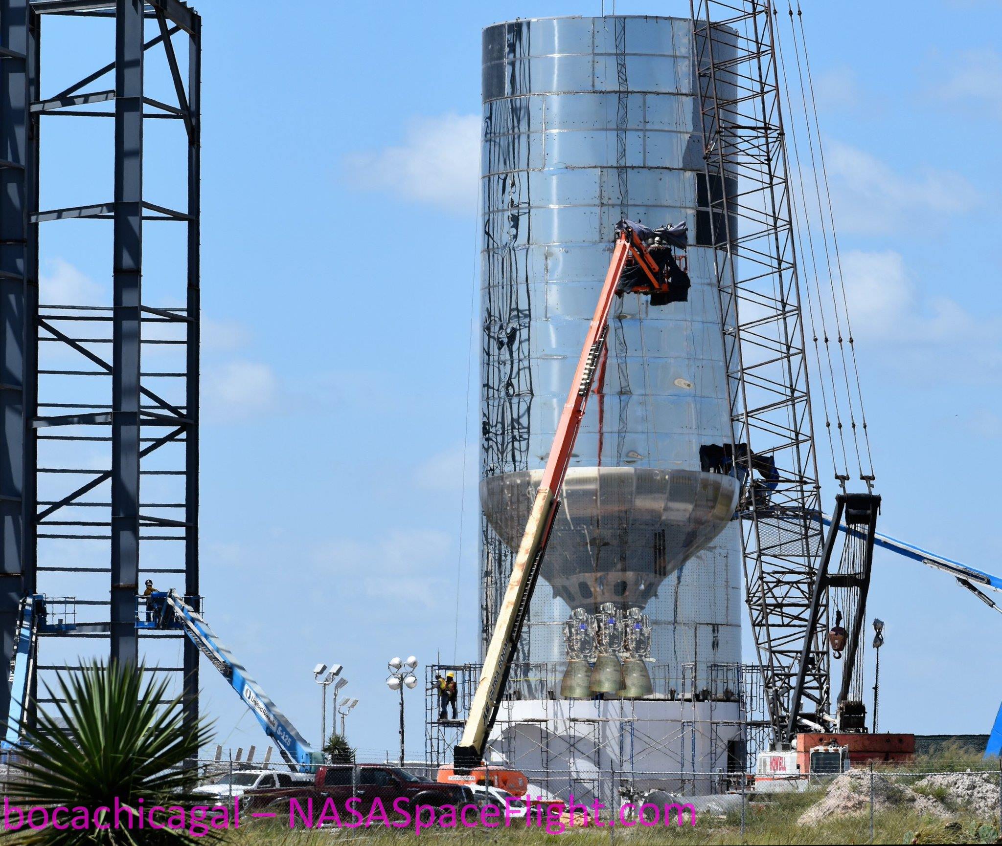 Falcon Starship Bulkhead Installed