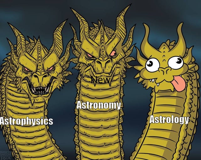 3 dragon meme template - ac Astronomy Astrophysics Astrology udande sola