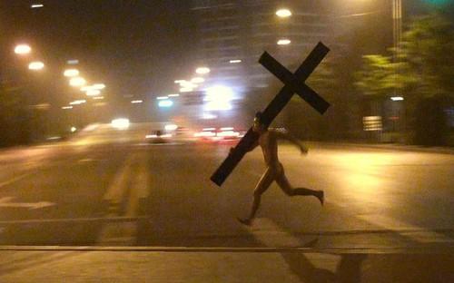 Run Jesus Run...Naked.