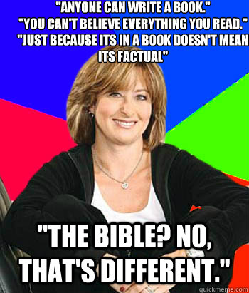Christian hypocrisy.