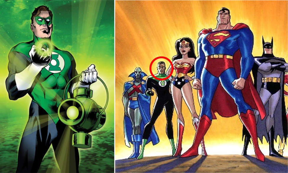 DC Comics: Green Lantern.