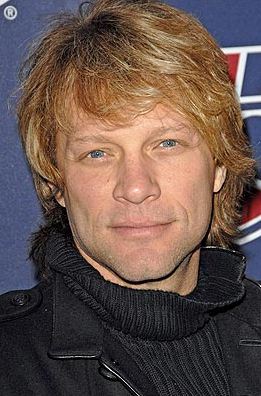 Jon Bon Jovi. --Never really looked much like a man ever. Sorta looks like bi-sexual Lindsay Lohan.