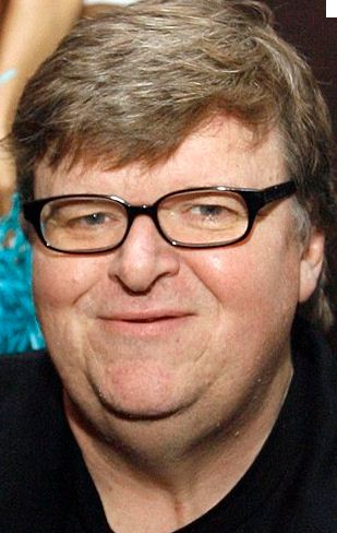 Michael Moore. The 1 percent. With all those war movie profits from the mid-East wars he opposed, he should be able to remove a few chins.