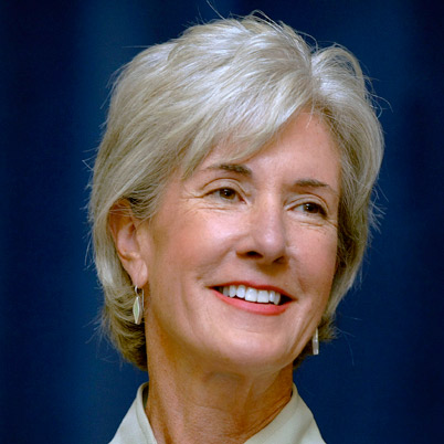 Kathleen Sebelius: Dept HHS. Her face is in every abortion clinic, in case the woman tries to back out.