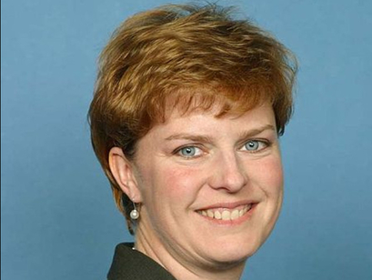 Cong. Melissa Bean: Illinois. Is there a machine somewhere that cranks out democrat women who look like a young Chris Farley?