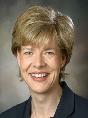 Sen. Tammy Baldwin: Wisconsin. Smashing no stereotypes, she is openly gay.