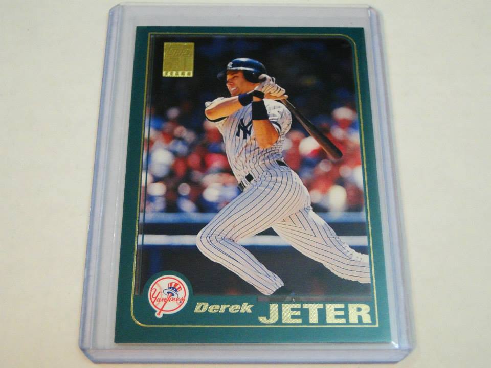 2001 Topps Derek Jeter 100
