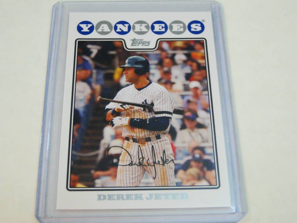 2008 Topps Derek Jeter 455