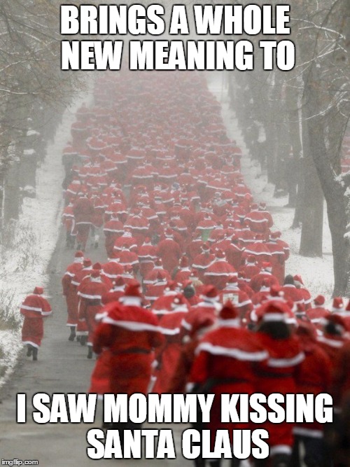 santa is the naughty one!