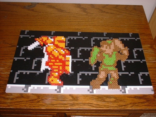 Nintendo Perler Bead Designs