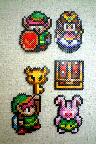 Nintendo Perler Bead Designs