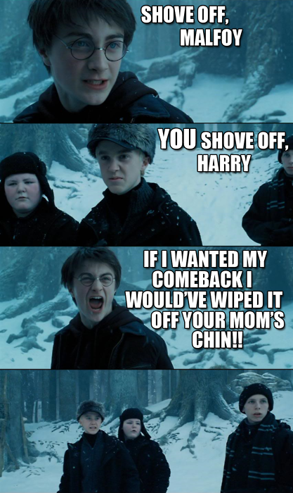 Draco was jealous