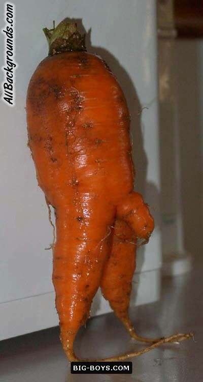 I would be preserving this carrot and showing it to the world...