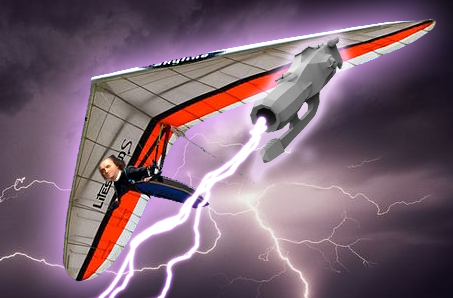 Benjamin Franklin: Lightning Kite Electroglider Captain