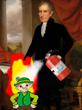 William Henry Harrison: Leprechaun Extinguisher