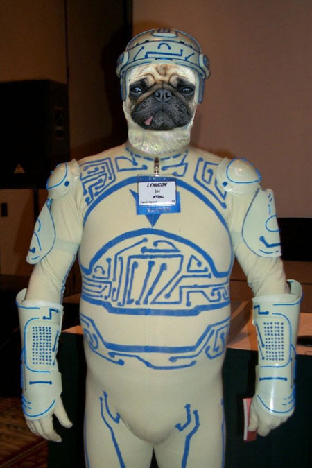FACR: The Tron Guy and a pug make the same noises when they breathe.