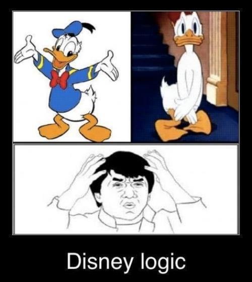 cartoon logic - Disney logic