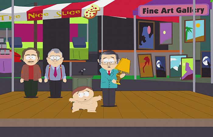 south park cartman naked gif - Fine Art Gallery Nice Slice