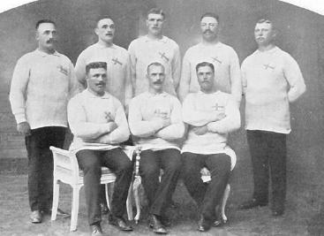 The Stockholm Police Dept won the 1912 gold medal in tug of war after the competing teams were mysteriously arrested.