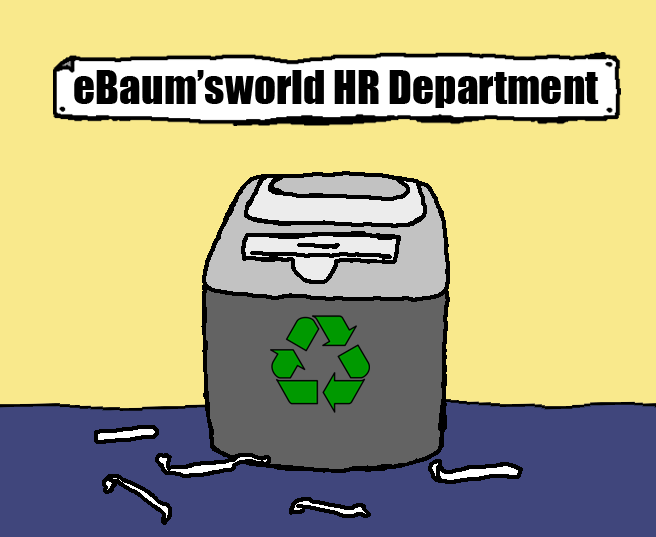 cartoon - eBaum'sworld Hr Department
