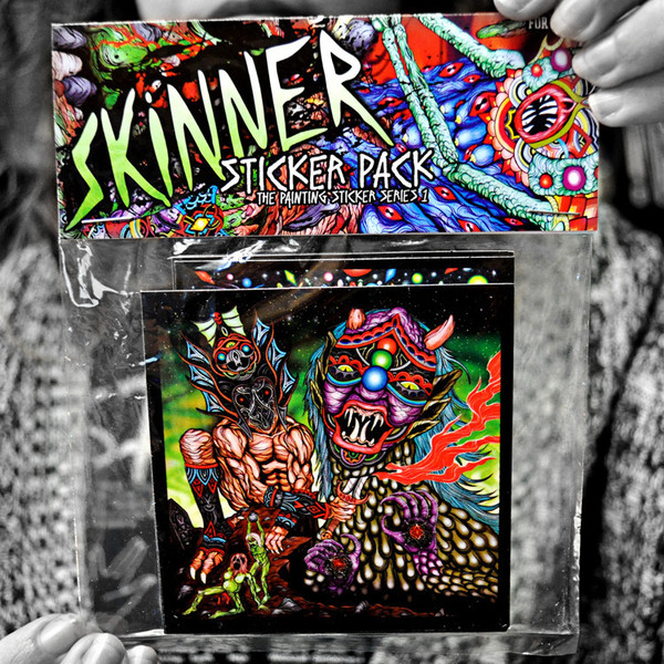 art of skinner stickers - The Painting Sticker Series 1