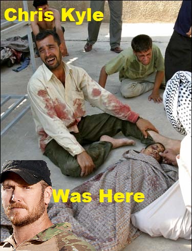 just killing those babies for isreal and the global banks!! only hollywood can turn chris kyle into a god. (propaganda)